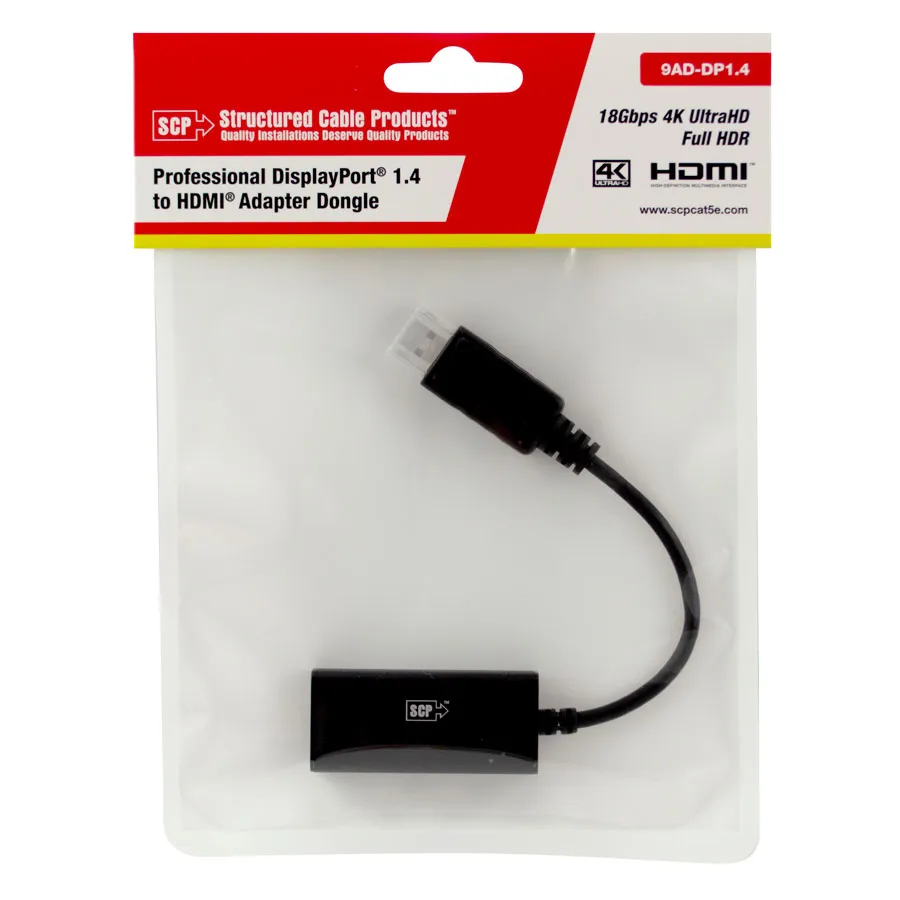 Simply45 9AD-DP1.4 DisplayPort adapter 4K 15 cm