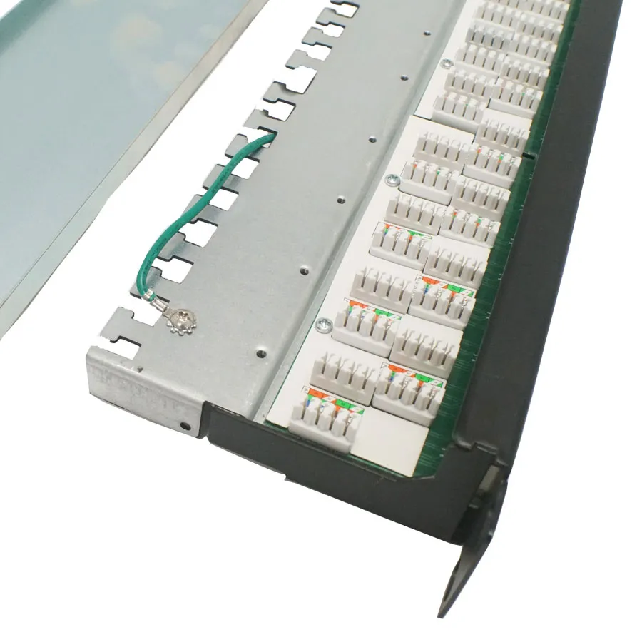 Simply45 324-6ASH patchpanel 24 port skærmet 10G 1U