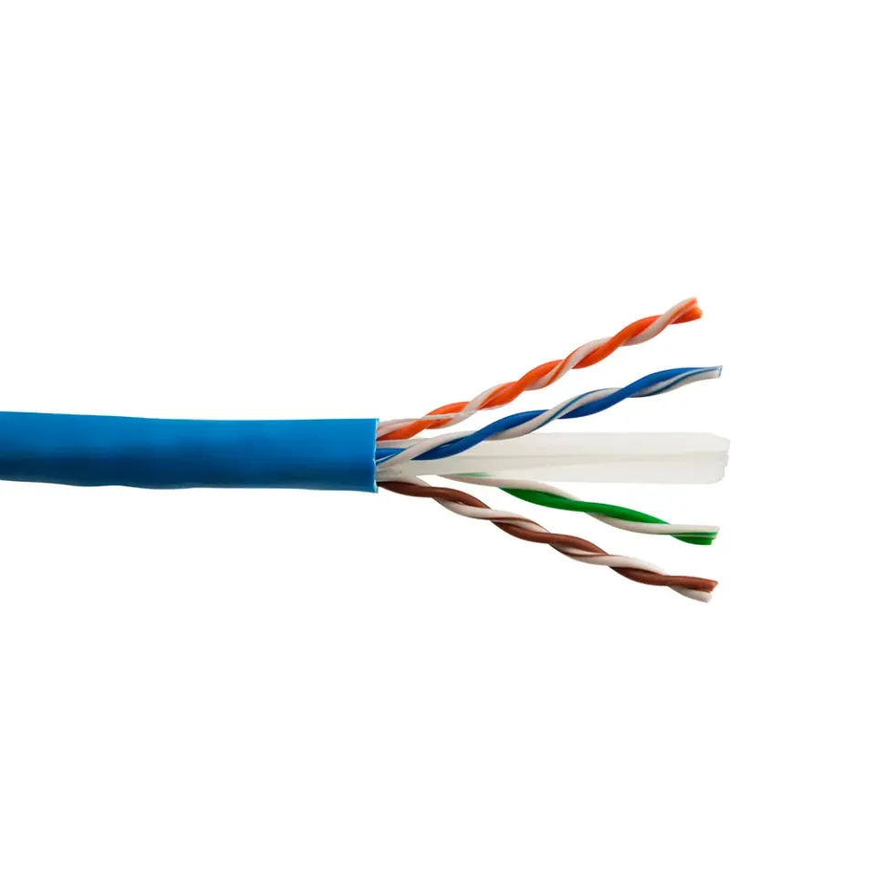 Simply45 Pro Series Cat6 UTP netværkskabel blå 305m PoE 90W