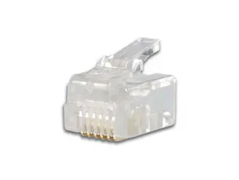 EL-Grossisten RJ12 6P6C telefonstik til flad kabel 1 stk
