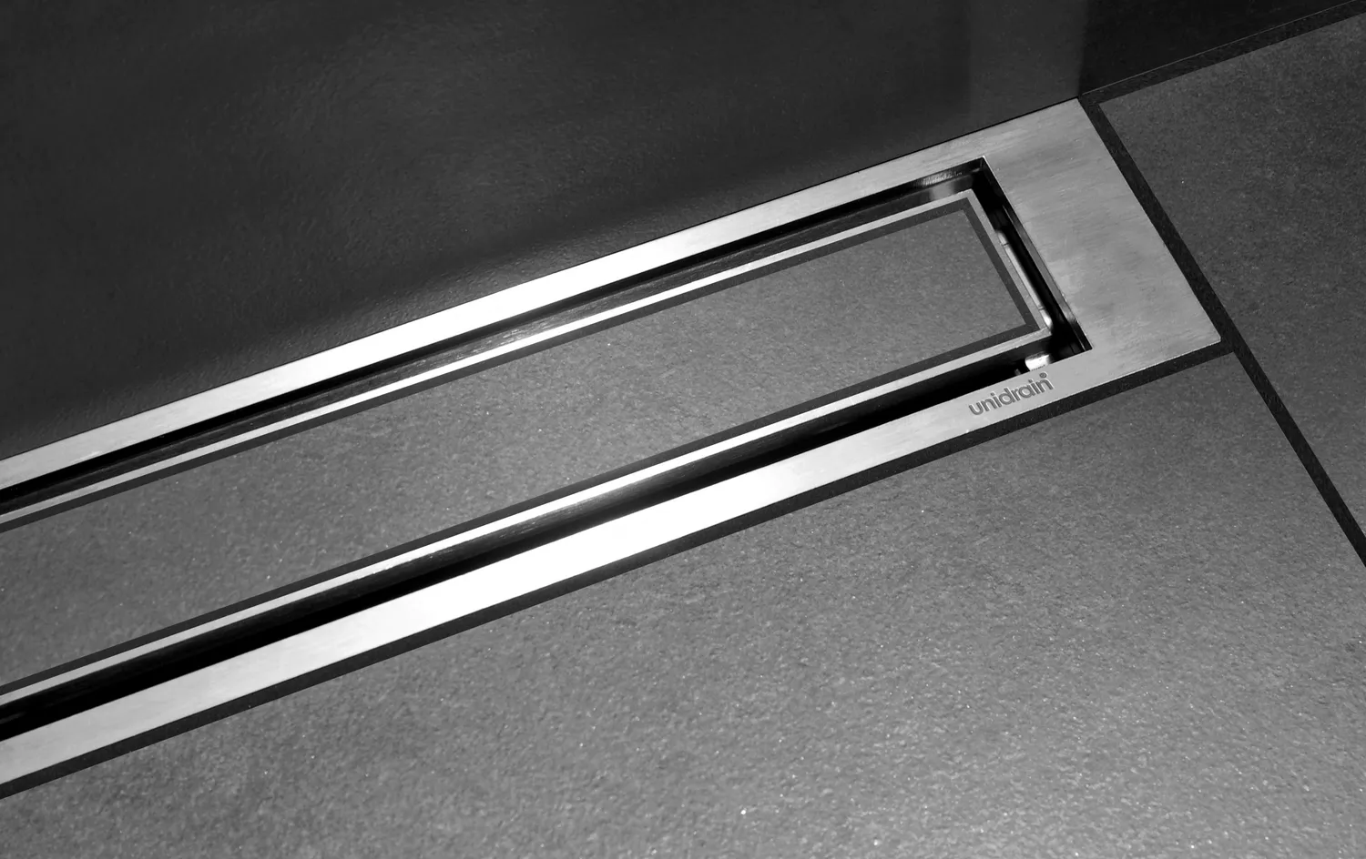 HighLine Cassette linjeafløb 300 mm H25 rustfrit stål
