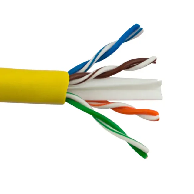 Simply45 ProSeries Cat6 netkabel gul 305m PoE