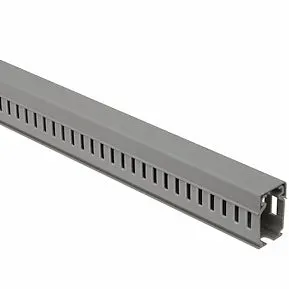 EL-Grossisten 25x80mm ledningskanal grå selvslukkende