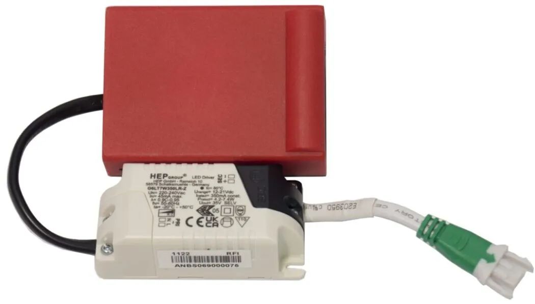EL-Grossisten DAX F-35-D S-NI downlight med driver