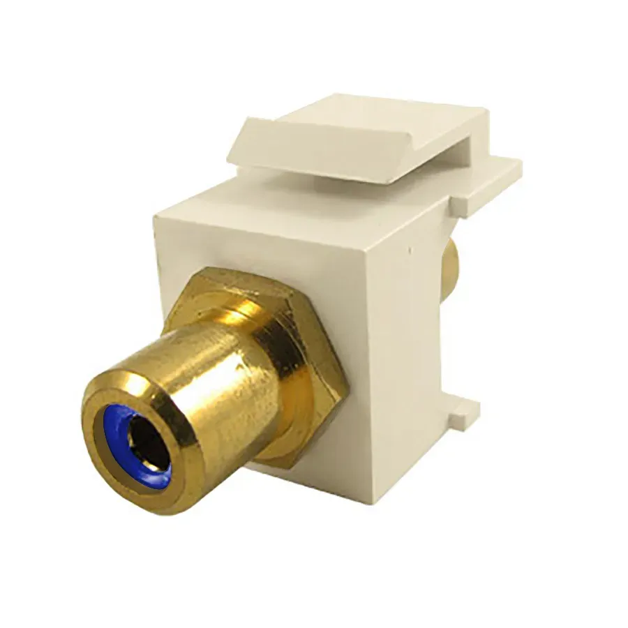 Simply45 243BL-IV RCA modul guld blå 50 stk