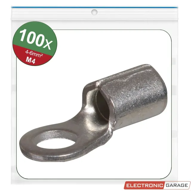Electronic Garage EG 23C511 ringkabelsko M4 4-6mm² 100stk