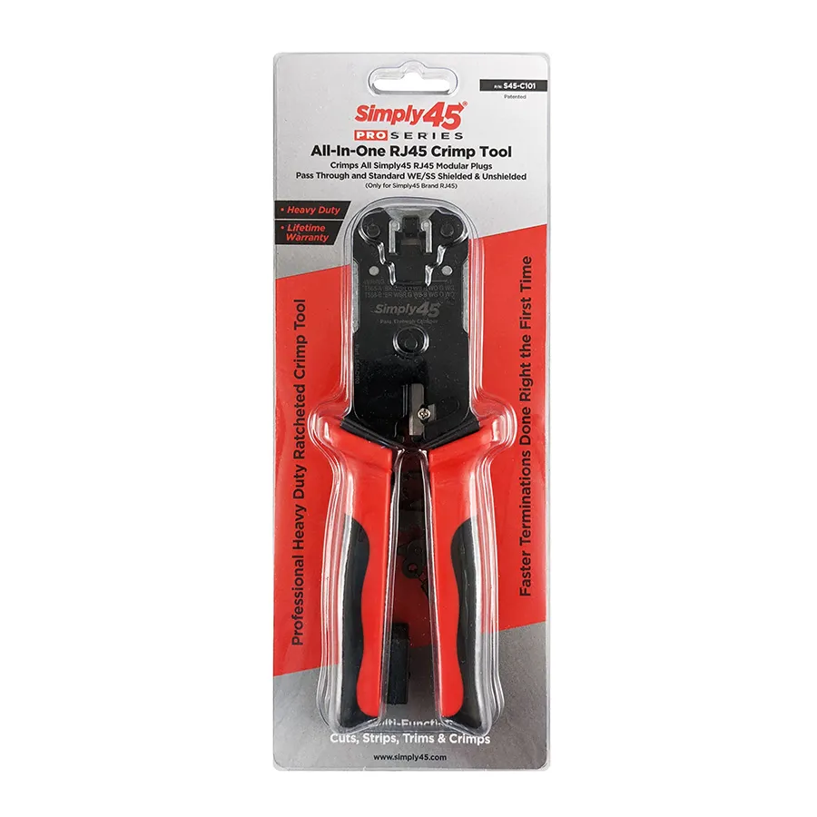 Simply45 ProSeries S45-C101 crimptang RJ45 skærmet