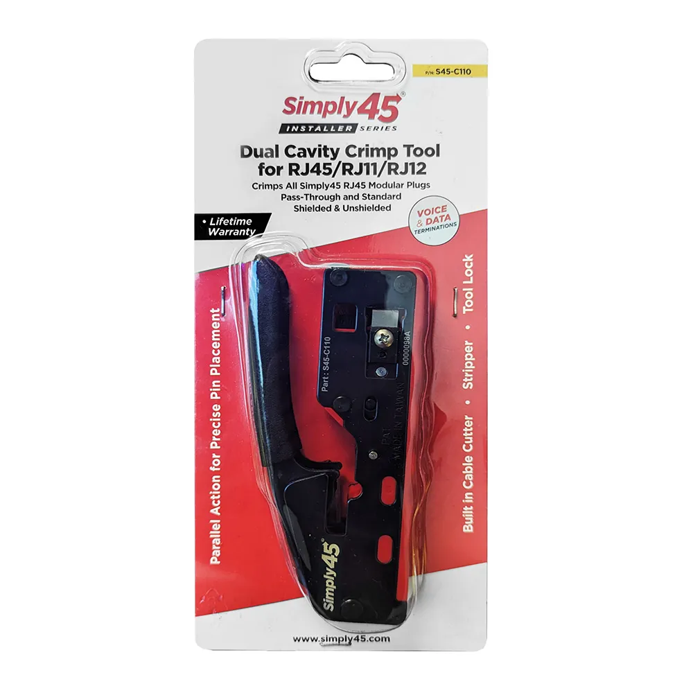 Simply45 Installer S45-C110 crimptang RJ45 RJ11