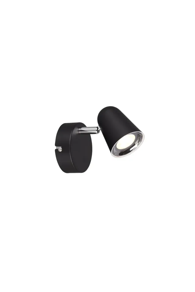 Trio Toulouse 1L spot mats sort LED inkl.