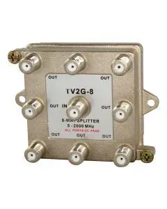 Simply45 288-DIGITAL coax splitter 8-vejs 2,4 GHz