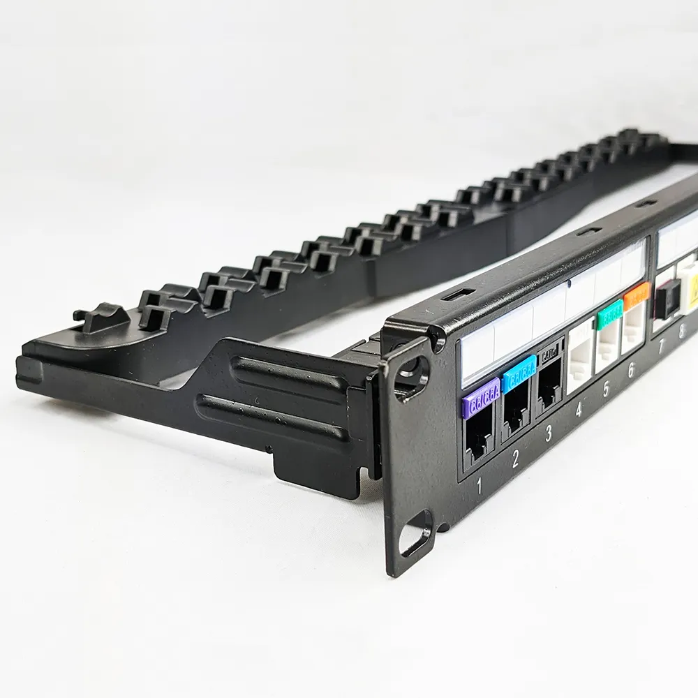 Simply45 24-port patchpanel keystone tomt 19" 1U