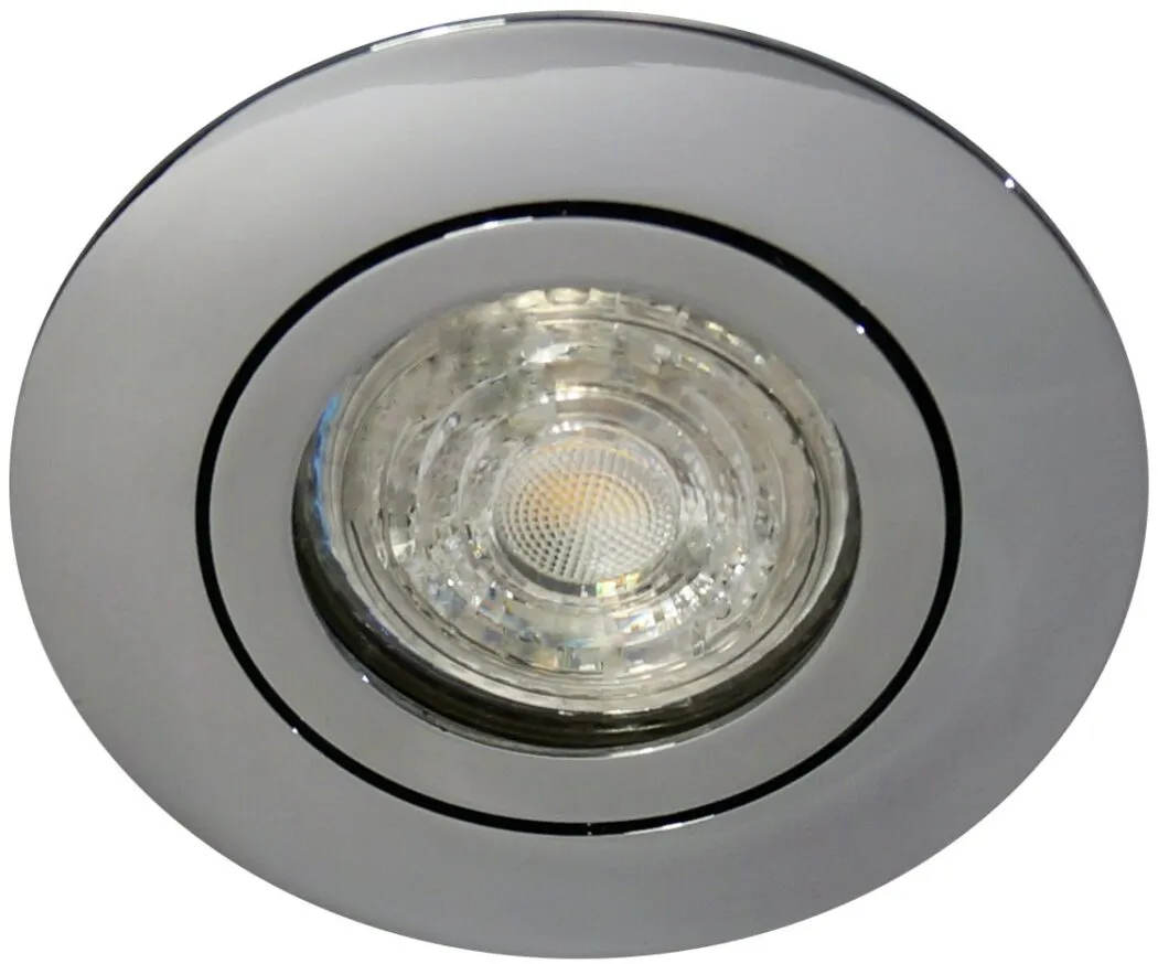Daxtor EXO 66 G2 Medium Profile indbygningsspot krom Ø88