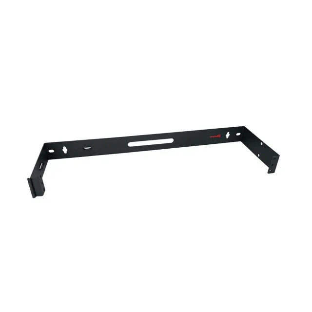 Simply45 1U vægbeslag 19" hængslet rack sort