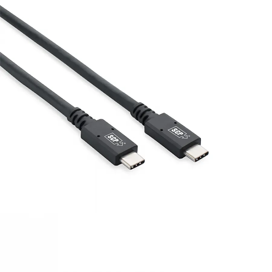 Simply45 USBC32-2M USB-C kabel sort 2 m 60W