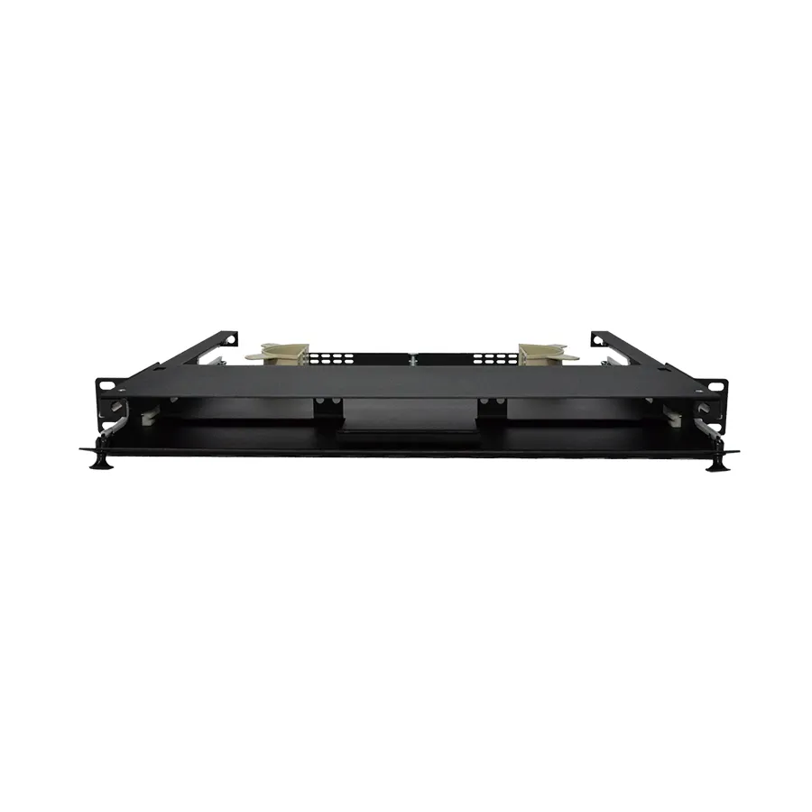 Simply45 F-ENCLGX-1RU3 fiberboks 19" 1U sort