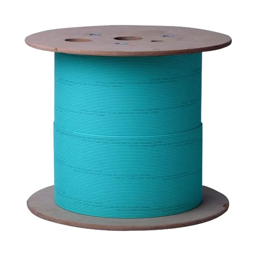 Simply45 F-BCM3-2R-1000 fiberkabel OM3 aqua 1000 ft