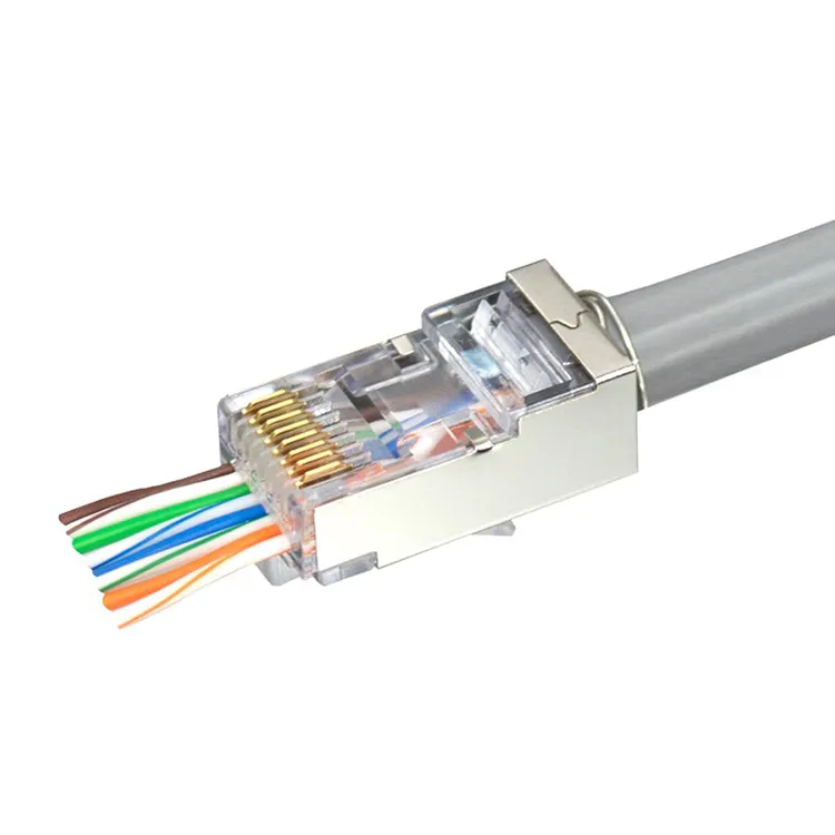 Simply45 S45-1550 RJ45 stik skærmet Cat5e 50 stk