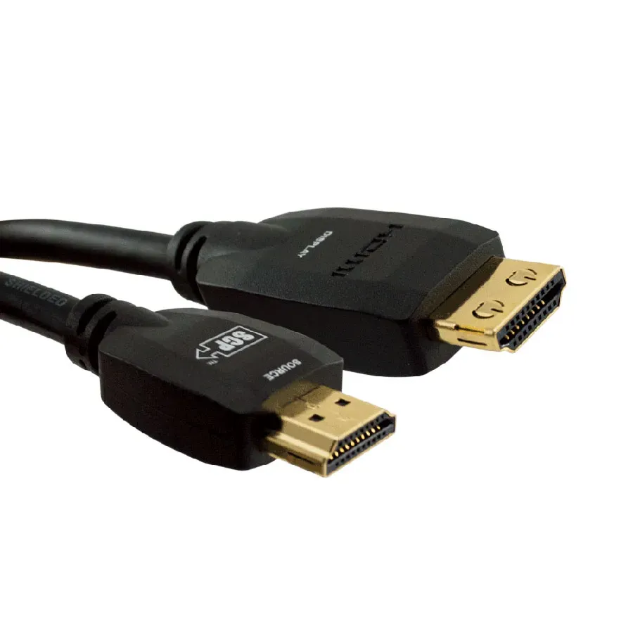 Simply45 944E-50 HDMI kabel aktivt 15m 4K sort