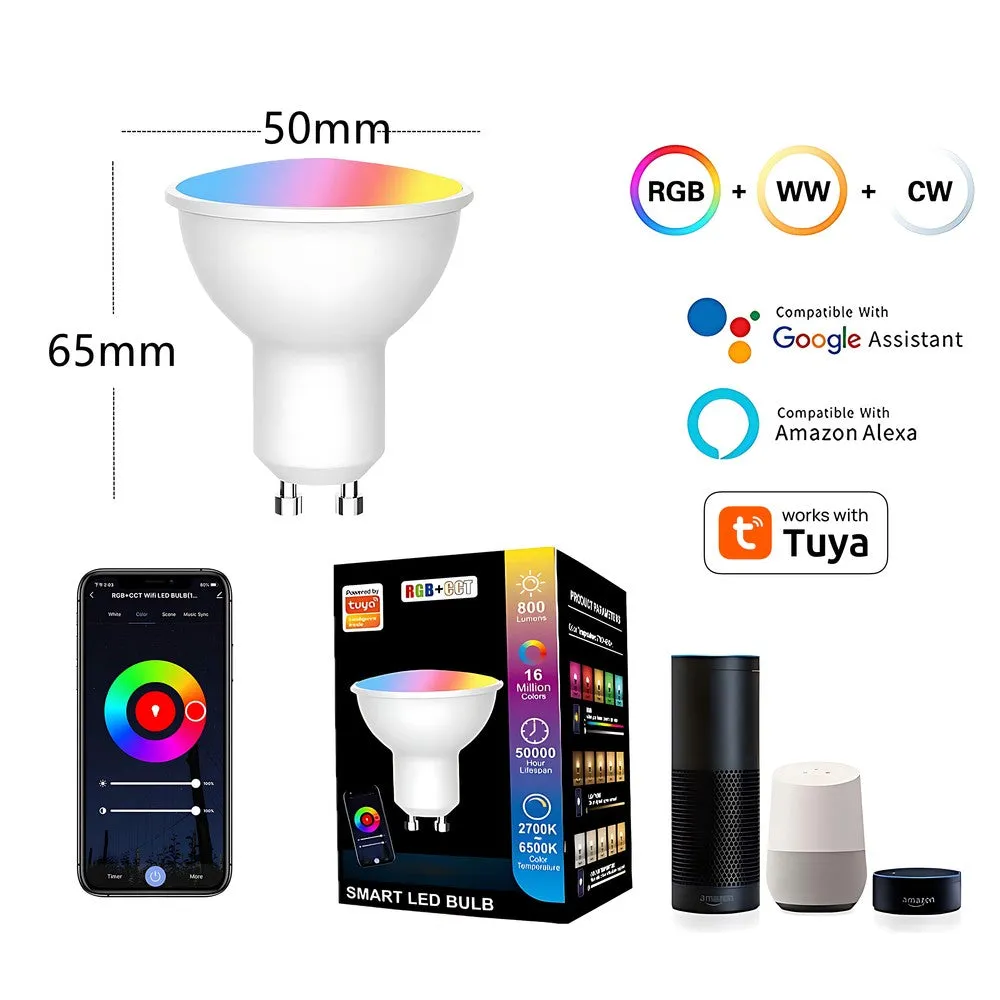 EL-Grossisten Smart Home pære RGB+CCT dæmpbar