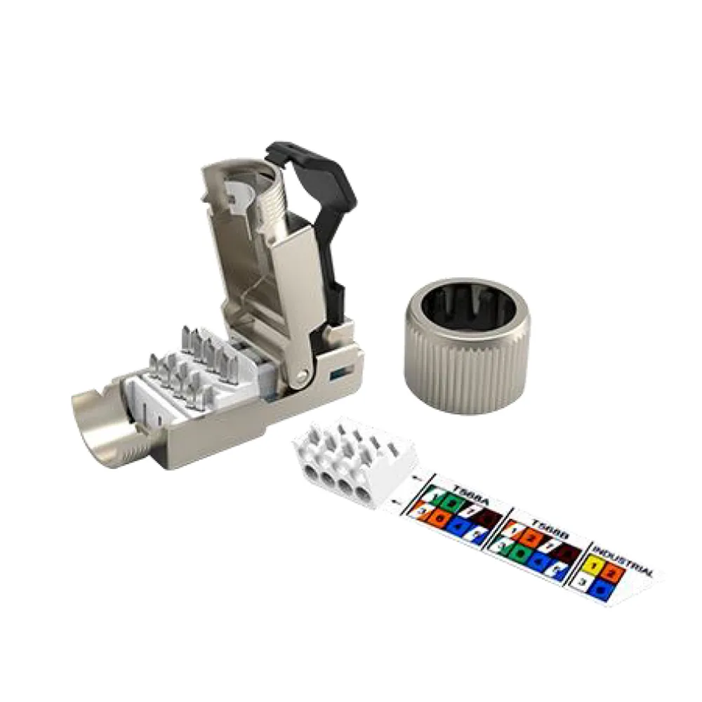 Simply45 10G Shielded Field Plug rj45-stik skærmet 1-pak