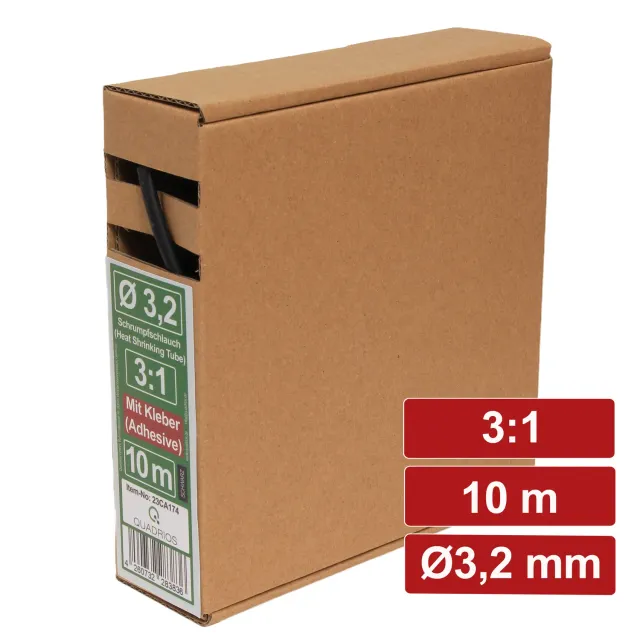 Electronic Garage EG 23CA174 krympeflex 3,2 mm 10 m med lim