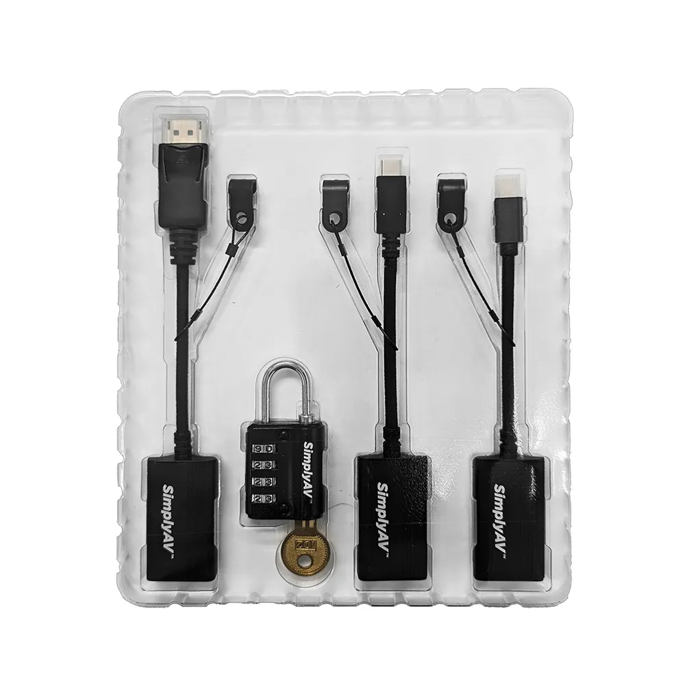 Simply45 ProAV 8K dongle adaptersæt med ring