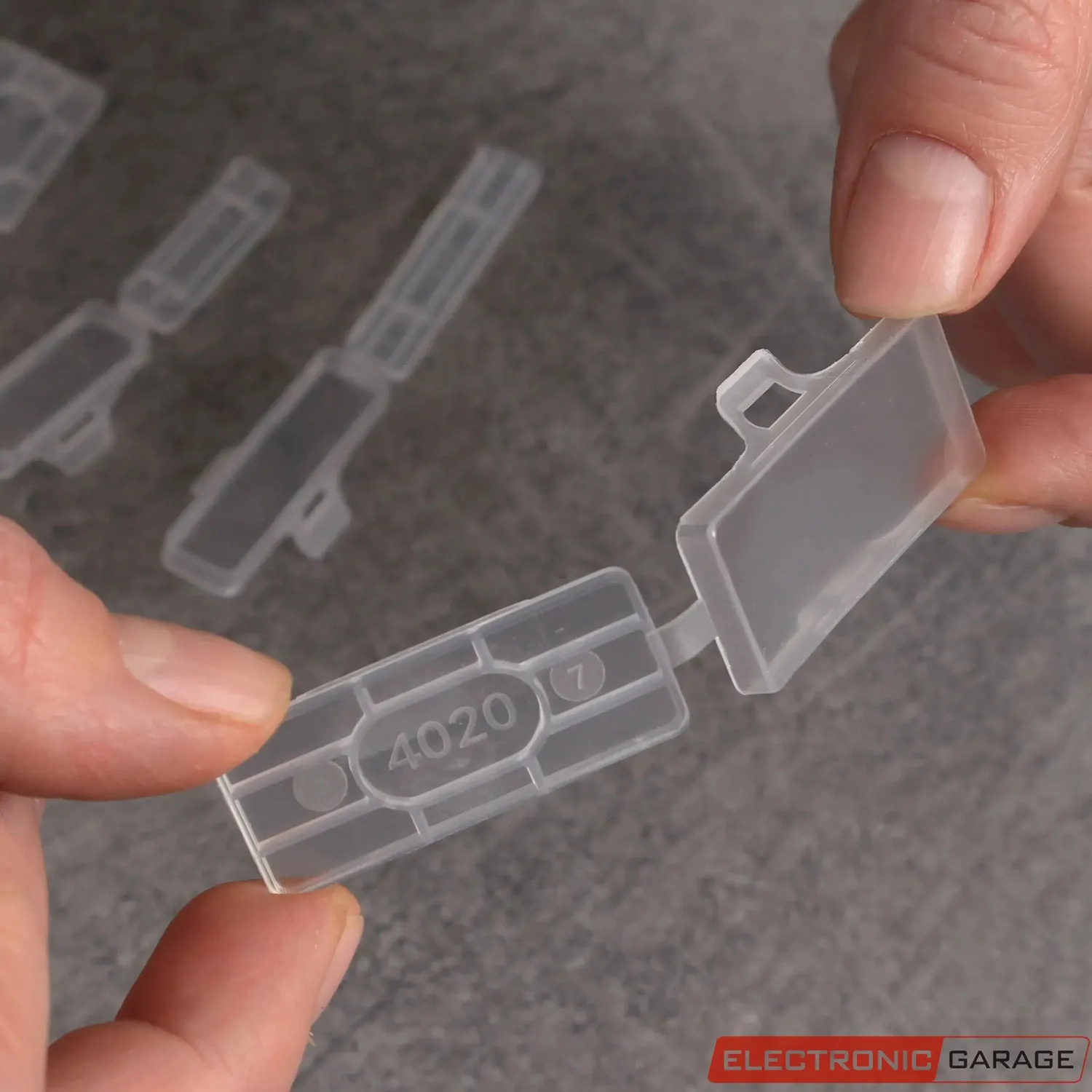 Electronic Garage EG 23CA250 kabelmarkering 50stk transparent 3cm