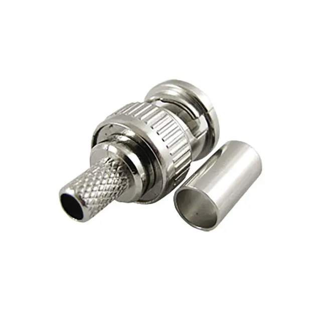 Simply45 906 BNC stik han RG59 crimp 10 stk