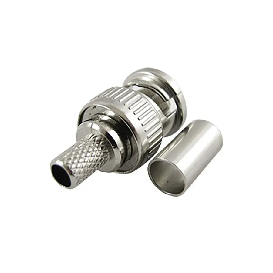 Simply45 906 BNC stik han RG59 crimp 10 stk