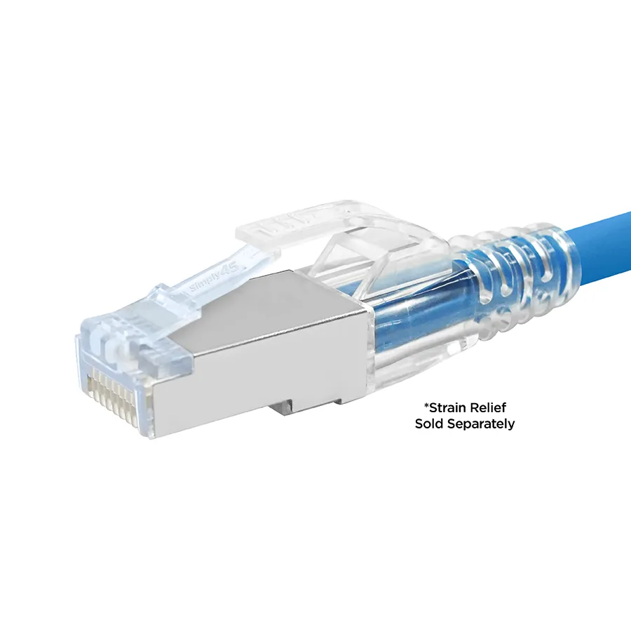 Simply45 S45-1050 RJ45 stik skærmet Cat5e 50 stk