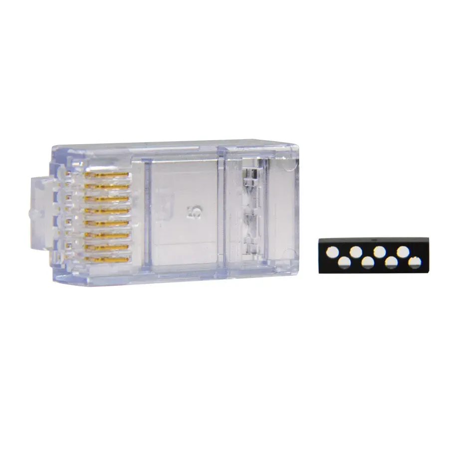 Simply45 106 Cat6 RJ45 stik 100 stk til massiv kabel