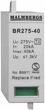 Reservemodul overspænding 275V stikmodul tavle