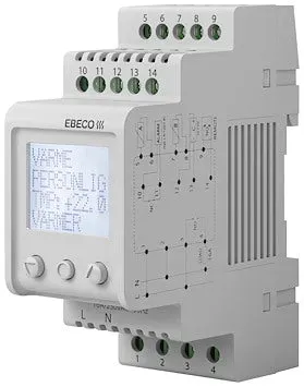 EL-Grossisten EB-Therm 800 termostat DIN 4 driftstilstande