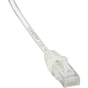 EL-Grossisten Kat6 patchkabel U/UTP 0,5 m hvid LSZH