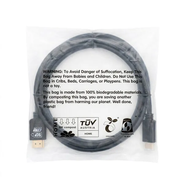 Simply45 EcoSeries 8K HDMI-kabel sort 1 m 30-pak