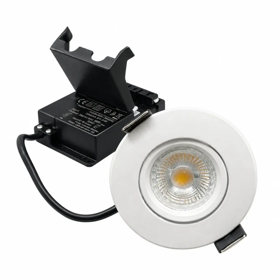Daxtor EXO 30 Low Profile downlight 6W mat hvid 3000K