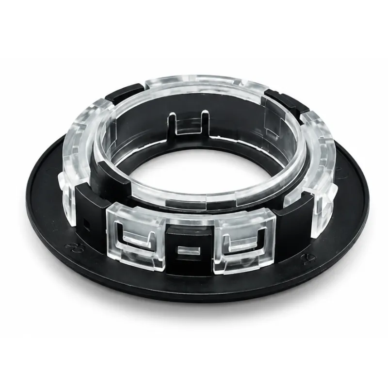 Daxtor EXO front GU10 indbygningsspot sort IP44