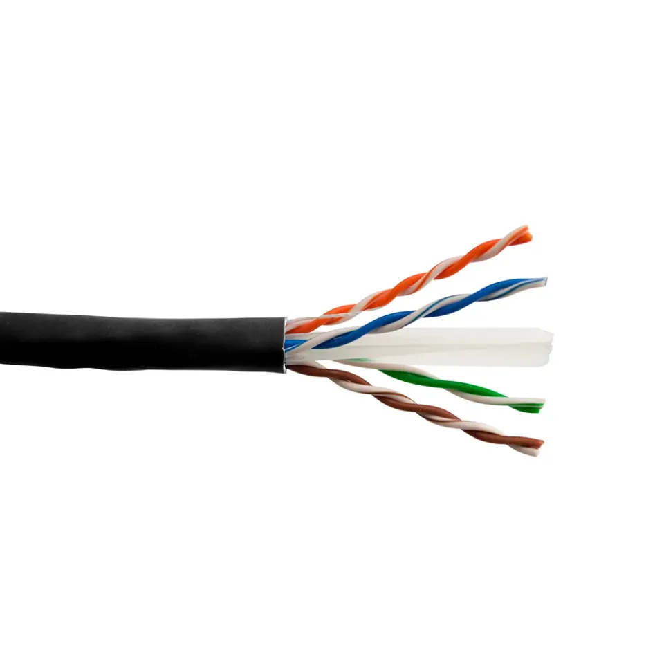 Simply45 Pro Series Cat6 netværkskabel sort 305m