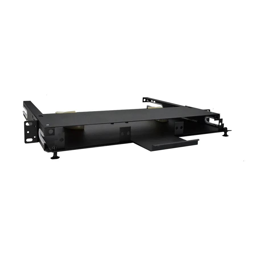 Simply45 F-ENCLGX-1RU3 fiberboks 19" 1U sort