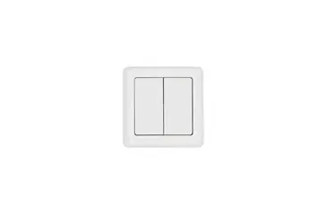 Shelly BLU Wall Switch 4 ZB batteritryk hvid DK