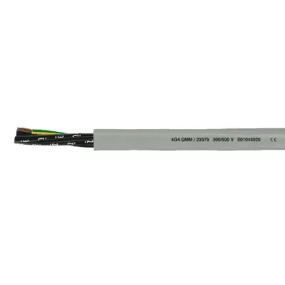 EL-Grossisten T500 styrekabel 2x0,75 mm² PUR grå OZ