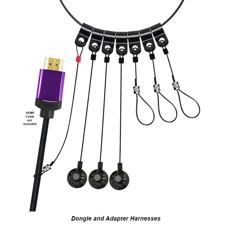 Simply45 Dongler adapterholder ring med lås uladet