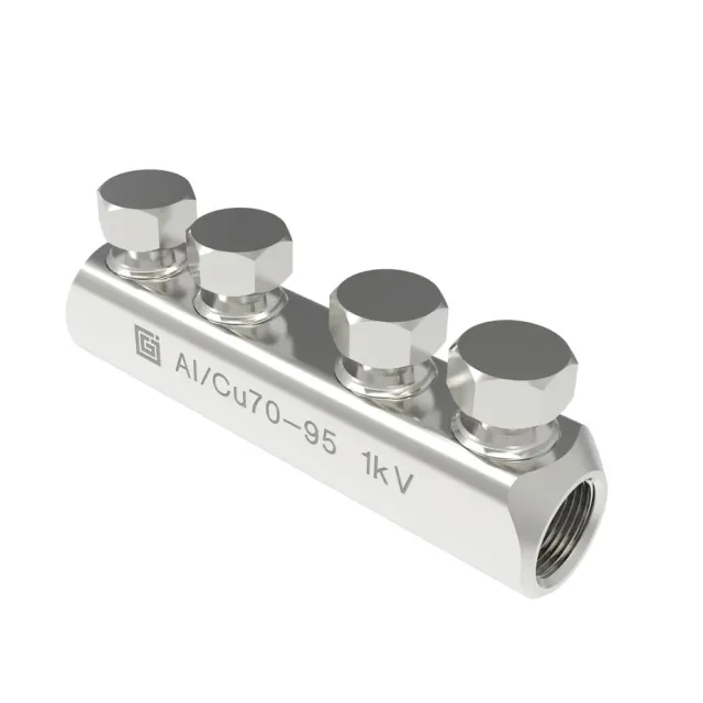 Ouneva Al/Cu samlemuffe 16-50 mm² 4-skruet 1 kV