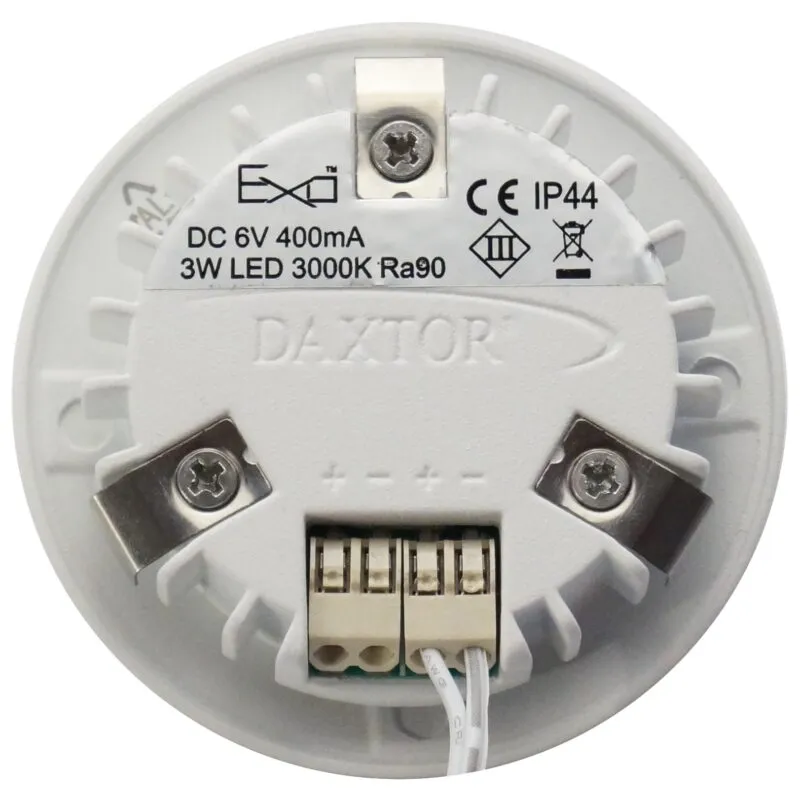 Daxtor Furniture DL 16 LED møbelspot 3000K hvid