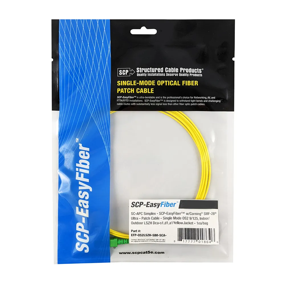 Simply45 EFP-OS2LSZH-SIM-SCA-3M fiberkabel 3m OS2