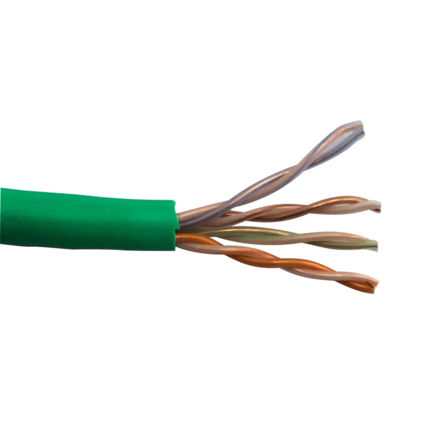 Simply45 CAT5E-P-GN netværkskabel grøn 305 m plenum