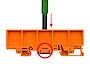 Wago 2773 monteringsadapter DIN-skinne holder