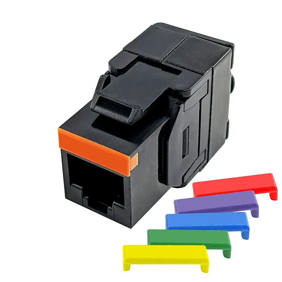Simply45 C5E keystone jack Cat5e 180 grader UTP sort