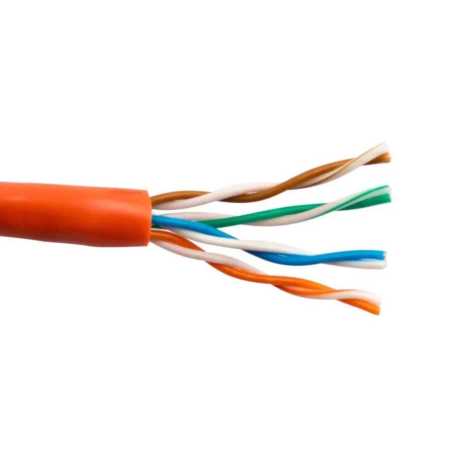 Simply45 CAT5E-OR-D netværkskabel orange 305 m Dca