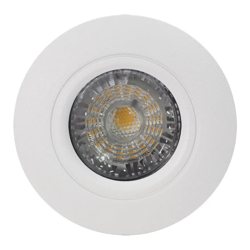 EXO ECO Medium Profile GU10 indbygningsspot hvid IP44